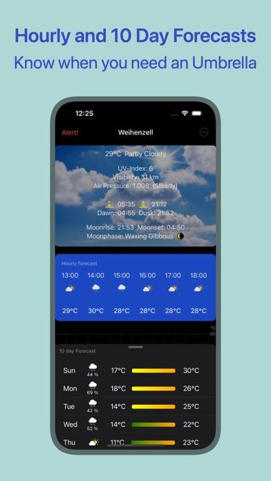 Little Weather App screenshot