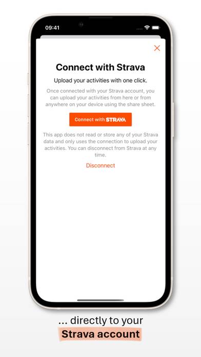 Activity Uploader App-Screenshot #2