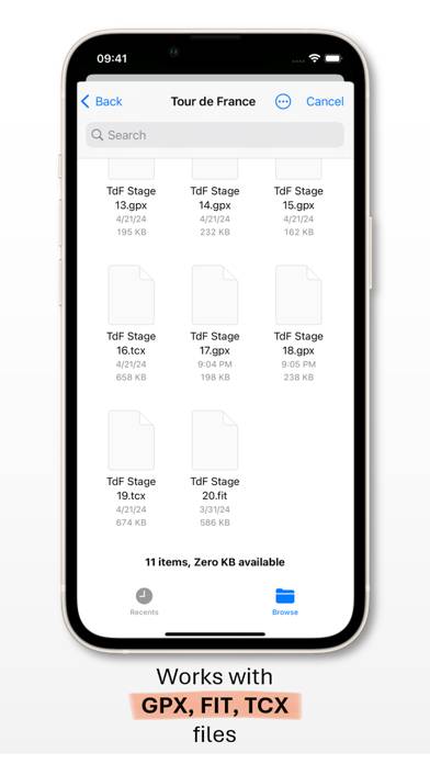 Activity Uploader App-Screenshot #4