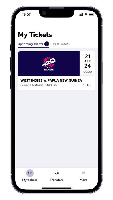 T20WC Tickets App screenshot #2