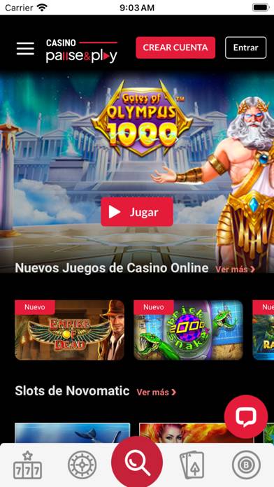 Casino Pause and Play Captura de pantalla de la aplicación #5