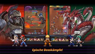 The King Of Fighters Afk schermata del gioco