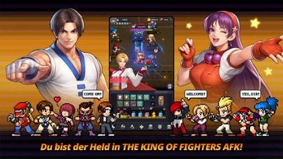 The King Of Fighters Afk schermata del gioco