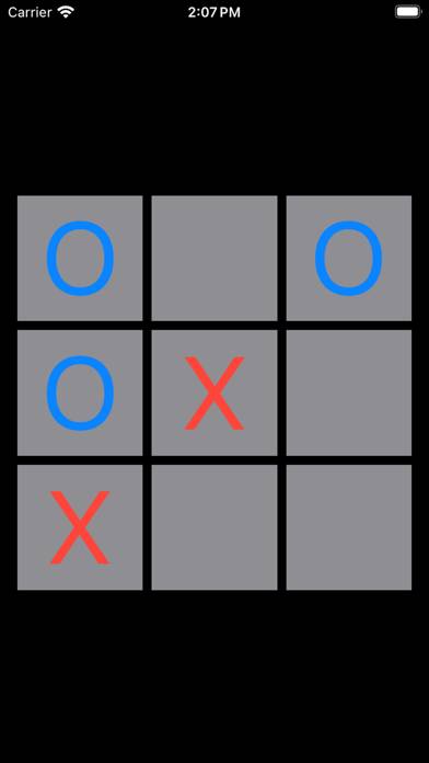 Tic Tac Toe & Four in a Row game screenshot