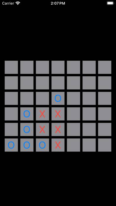 Tic Tac Toe & Four in a Row game screenshot