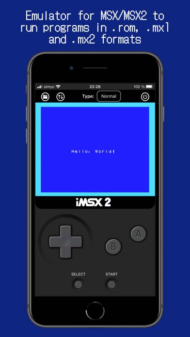 iMSX2 captura de pantalla