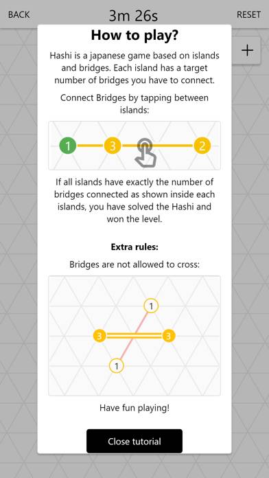 Hashi Bridges App screenshot #2