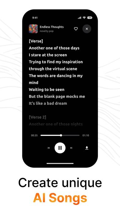 AI Song & Music Generator Zona App screenshot #3
