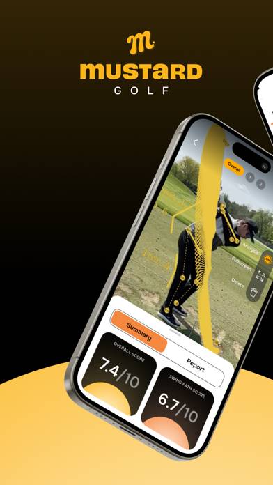 Mustard Golf: Swing Analysis screenshot
