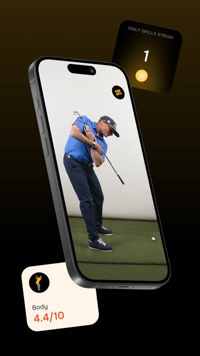 Mustard Golf: Swing Analysis App screenshot