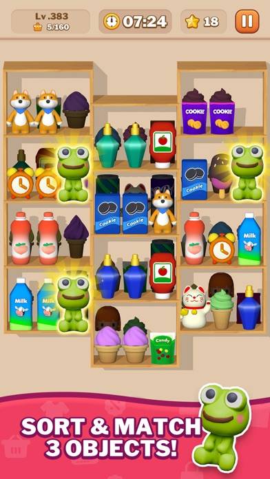 Goods Triple Match: Sorting 3D screenshot