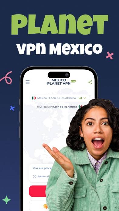 VPN Mexico App screenshot