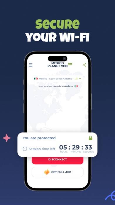 VPN Mexico App screenshot