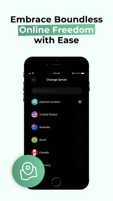 SafeNet VPN App screenshot