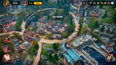 Railroad Empire: Train Game skärmdump av spelet