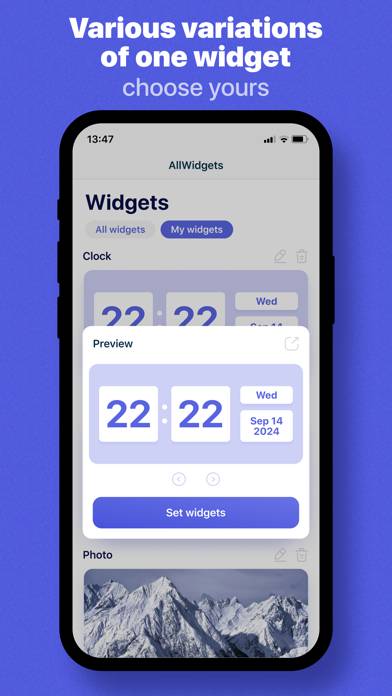 AllWidgets Скриншот приложения