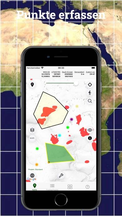 TopoRec App-Screenshot