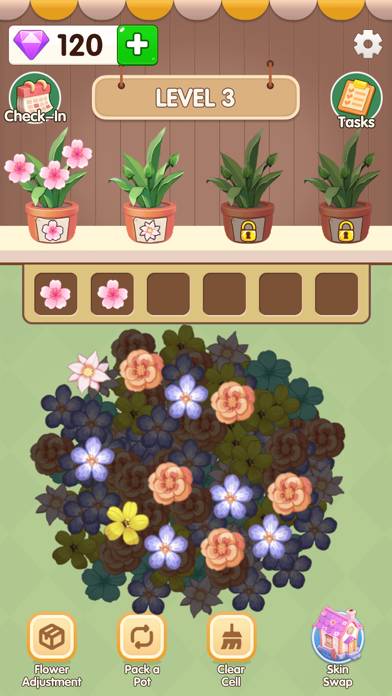 Flower Tile App screenshot #1