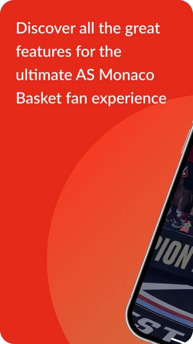 AS Monaco Basket Capture d'écran de l'application