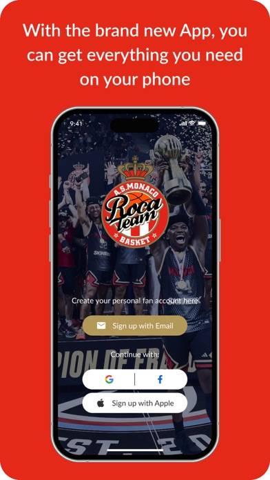 AS Monaco Basket Capture d'écran de l'application