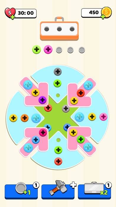 Unscrew Nuts and Bolts Jam App screenshot #2