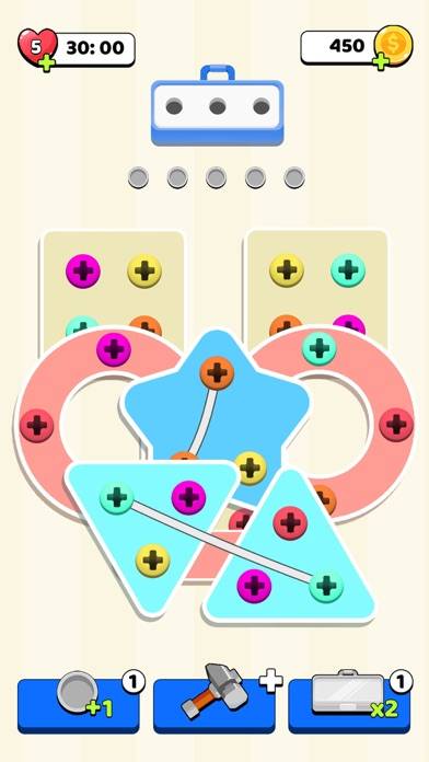 Unscrew Nuts and Bolts Jam App screenshot #6
