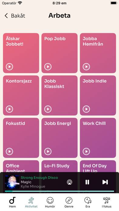 Mer Musik App skärmdump