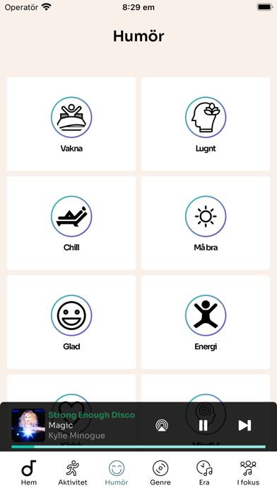 Mer Musik App skärmdump