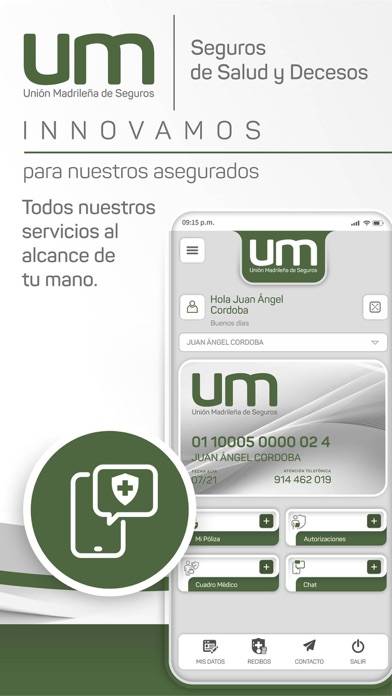 Unión Madrileña Captura de pantalla de la aplicación #1