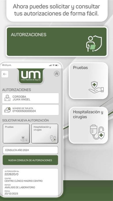 Unión Madrileña Captura de pantalla de la aplicación #2