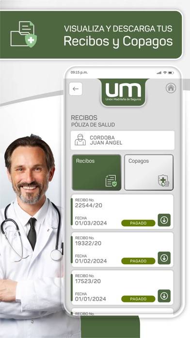 Unión Madrileña Captura de pantalla de la aplicación #4