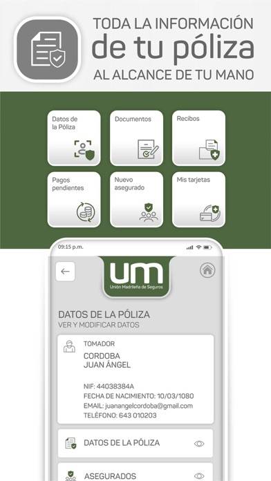 Unión Madrileña Captura de pantalla de la aplicación #5