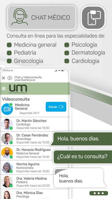Unión Madrileña Captura de pantalla de la aplicación #6