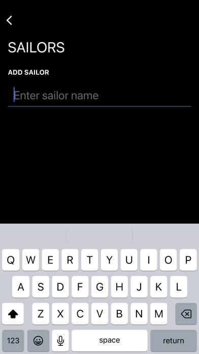 SailScore Schermata dell'app #2
