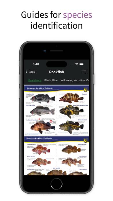 CA FishMap App screenshot