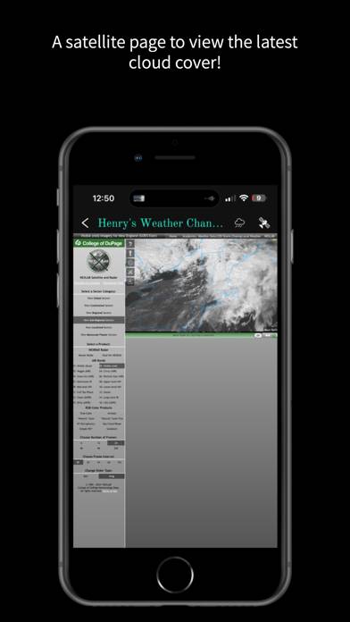Henry's Weather Channel App screenshot #4