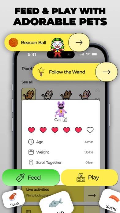 Pixel Pets for Dynamic Island, App screenshot #5