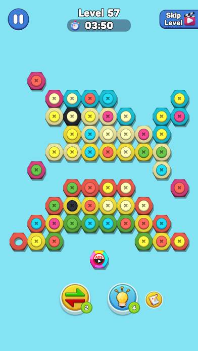 Nut n Bolt Sort: Color Puzzle App-Screenshot #2