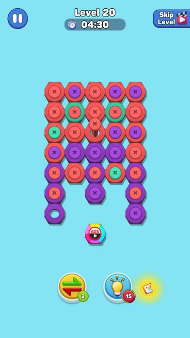 Nut n Bolt Sort: Color Puzzle App-Screenshot #4