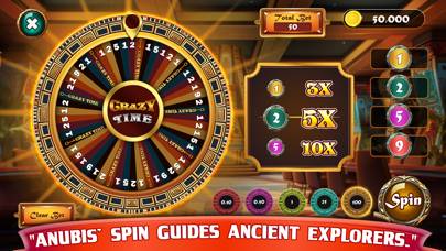 Crazy Time Wheel Casino Schermata dell'app #1