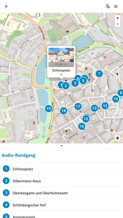 Silberstadt Freiberg Guide App screenshot #3