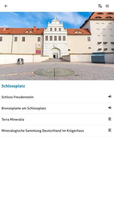 Silberstadt Freiberg Guide App-Screenshot #4