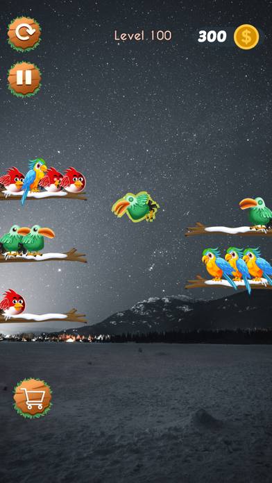 Birds Sort Puzzle Game capture d'écran du jeu
