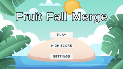 Fruit Fall Merge captura de pantalla