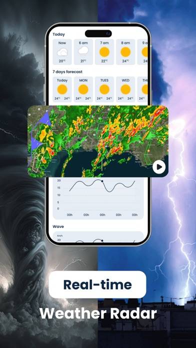 Weather Radar: Rain Forecast App screenshot #2