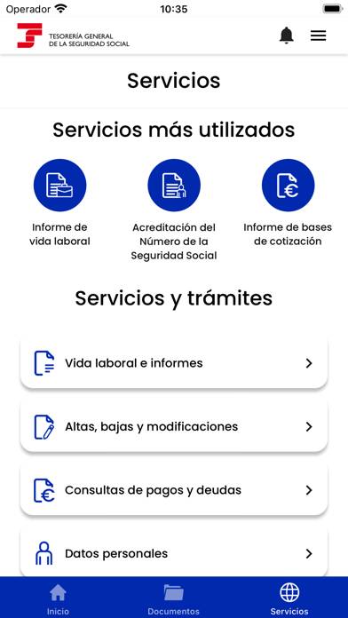 Importass Seguridad Social Captura de pantalla de la aplicación #4