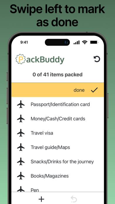 PackBuddy App-Screenshot #2