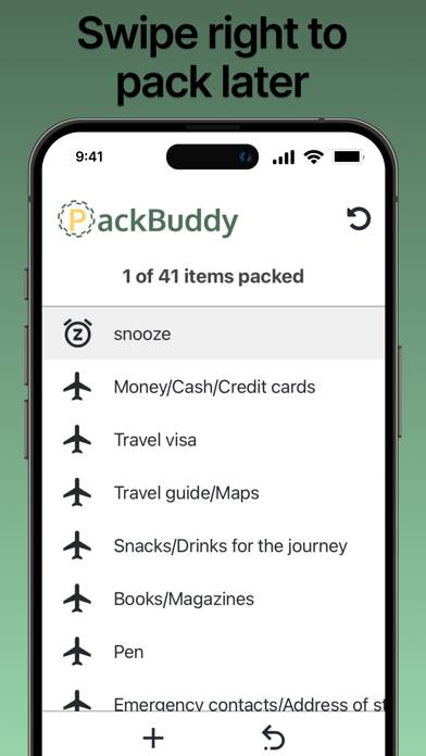 PackBuddy App-Screenshot #3