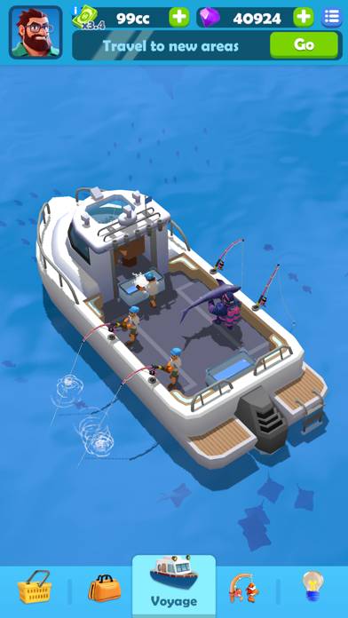 Fishing Frenzy:Idle Hooked Inc immagine dello schermo