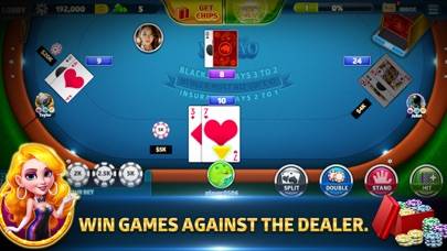 Mega Blackjack Pro game screenshot